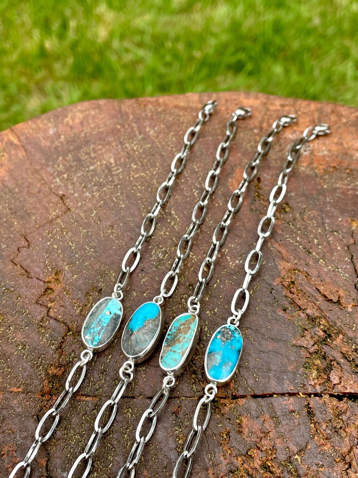 Turquoise Chain Bracelet 2