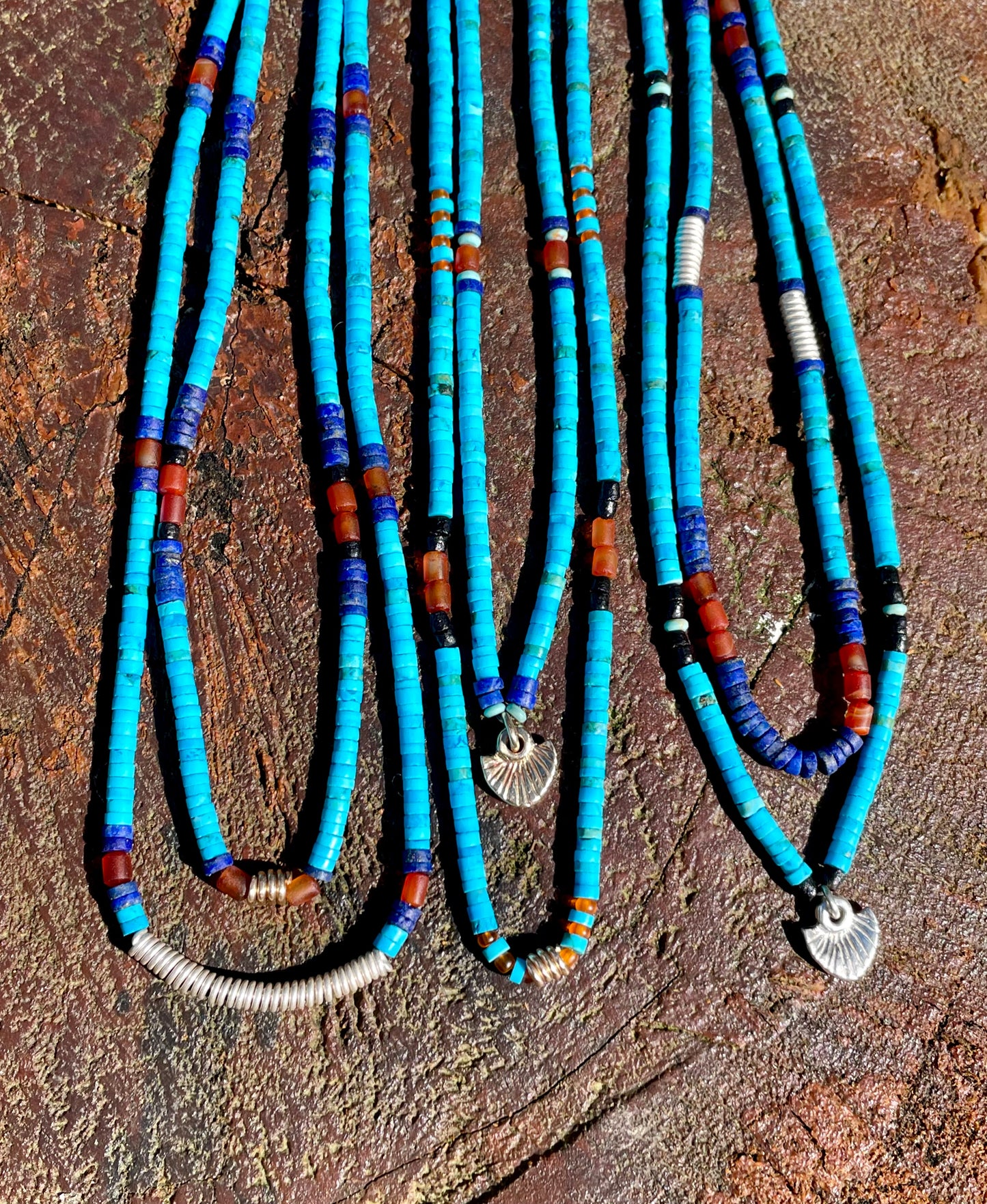 Beaded Turquoise Necklace 1