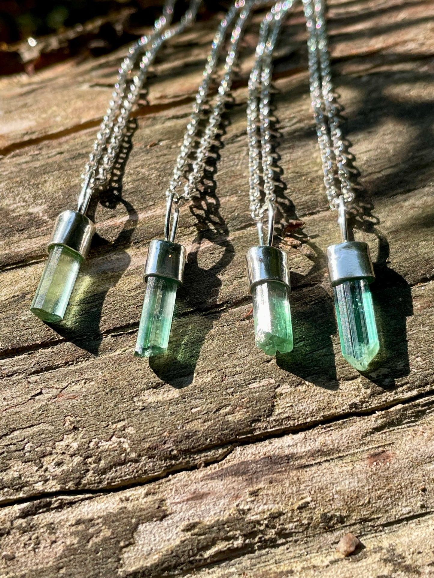 Tourmaline Crystal Necklace