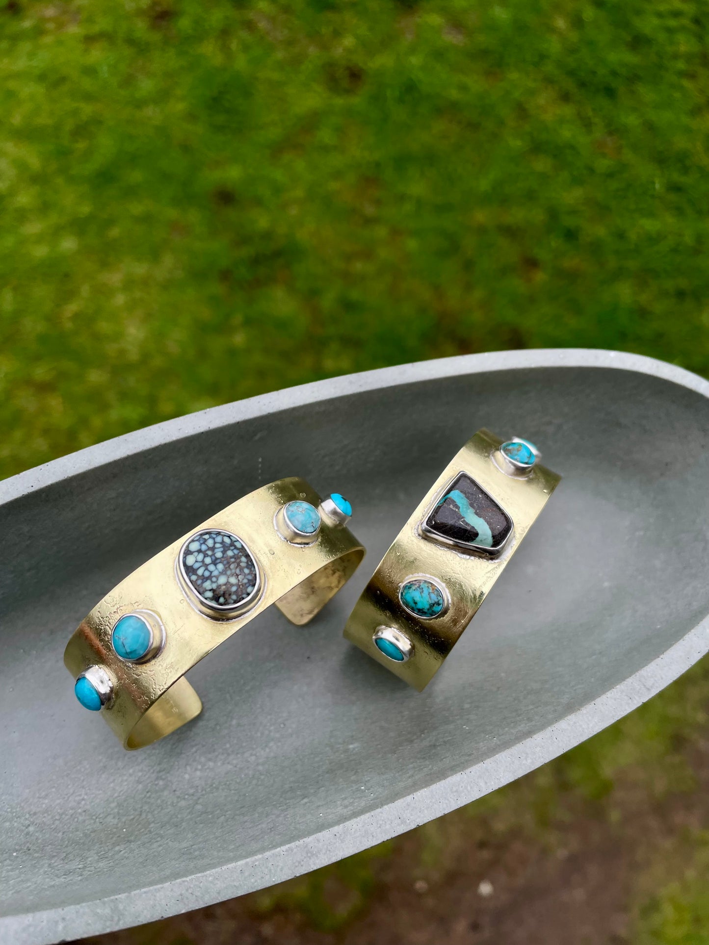 Turquoise statement cuff 2