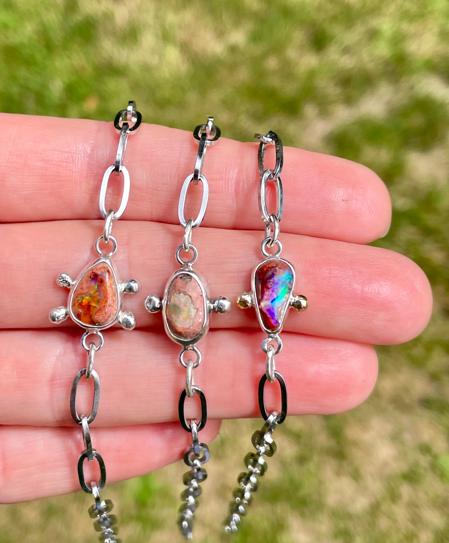 Mexican Fire Opal Bracelet 2