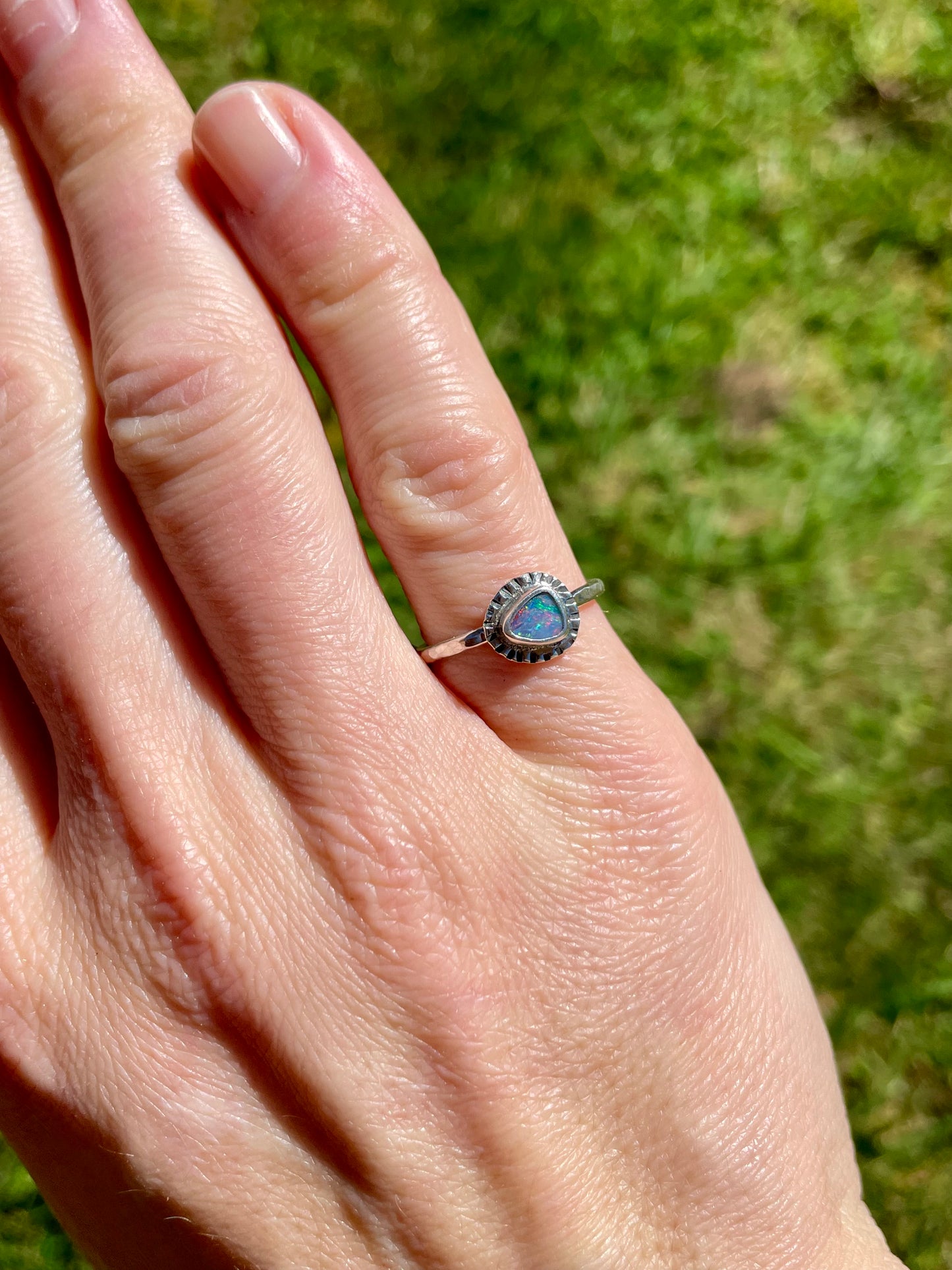 Australian Opal Ring Size 6