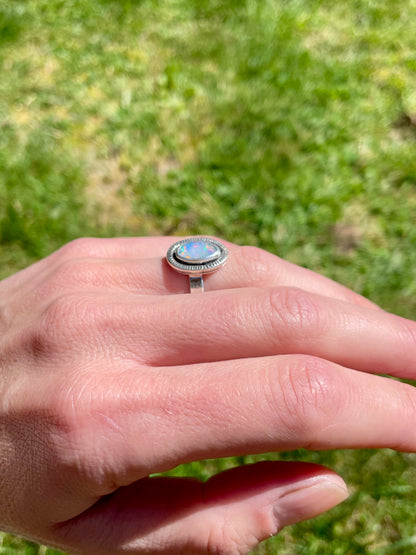 Australian Opal Ring Size 7