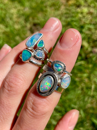 Australian Opal Ring Size 6