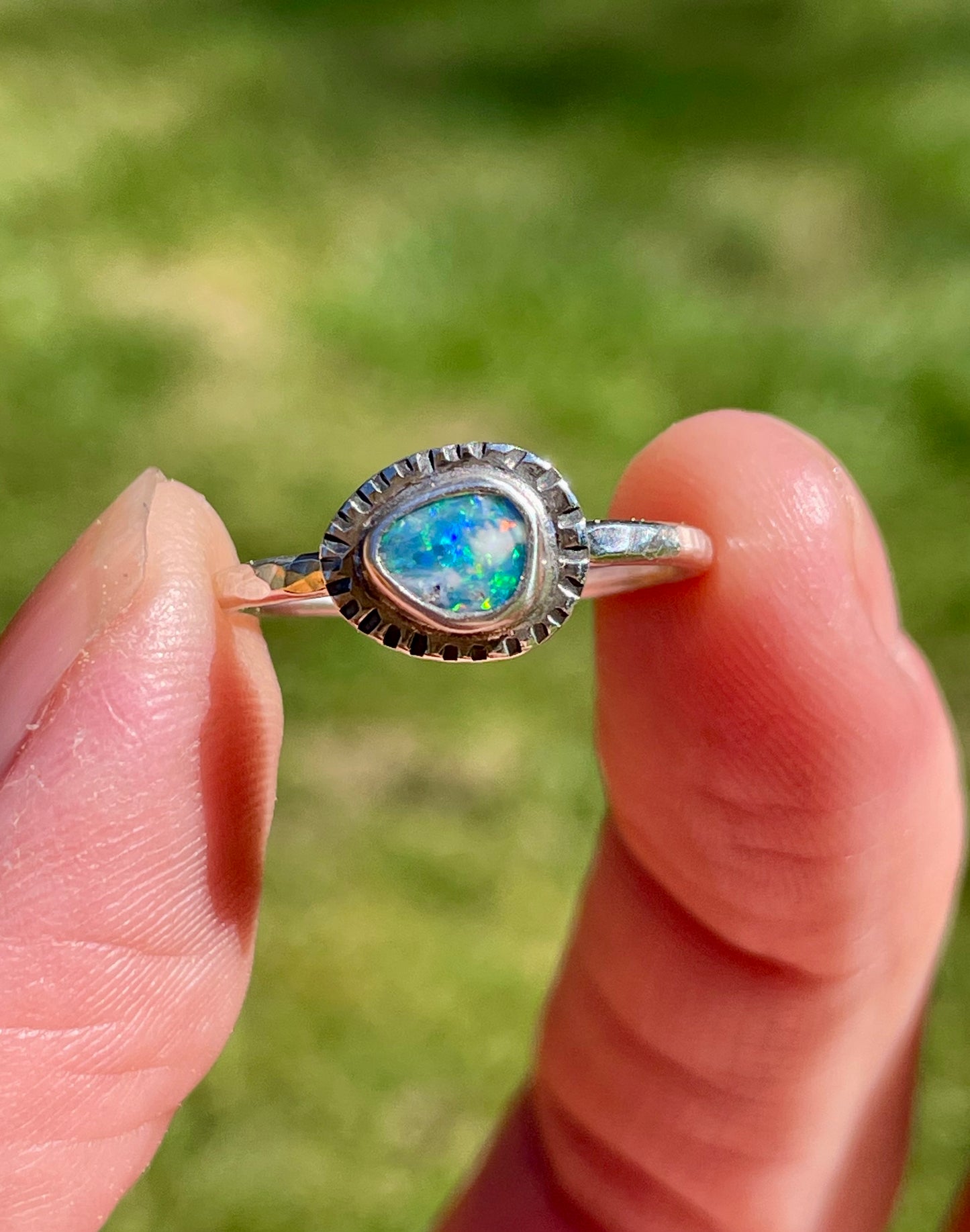 Australian Opal Ring Size 6.5