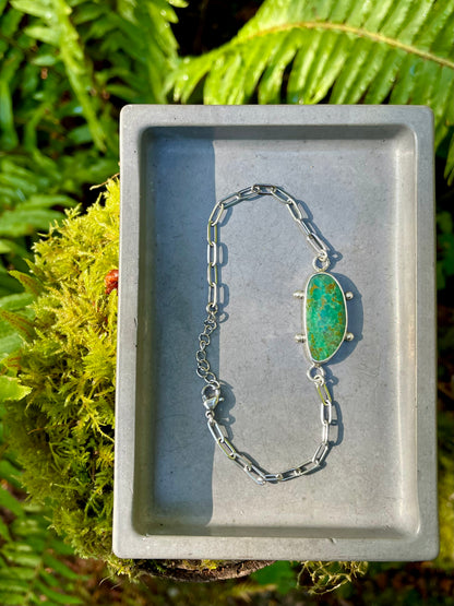 Royston Turquoise Chain Bracelet