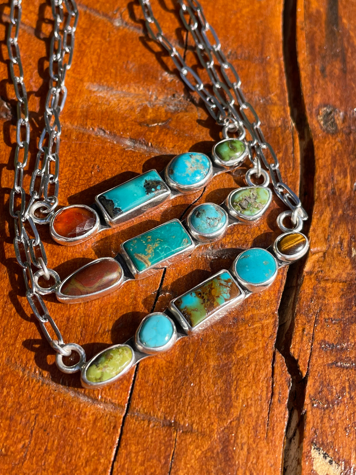 Straight Gem Collector Necklace 1