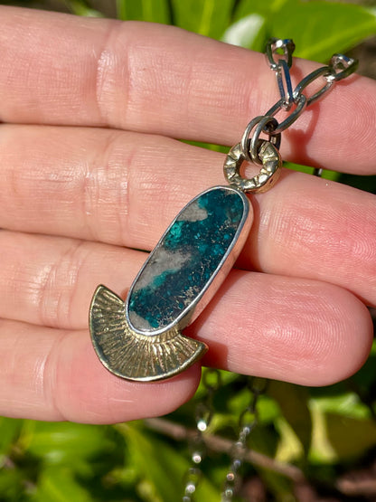 Persian Turquoise with golden details