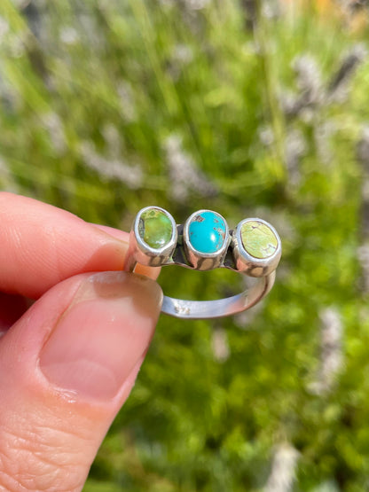 Turquoise collectors ring size 8