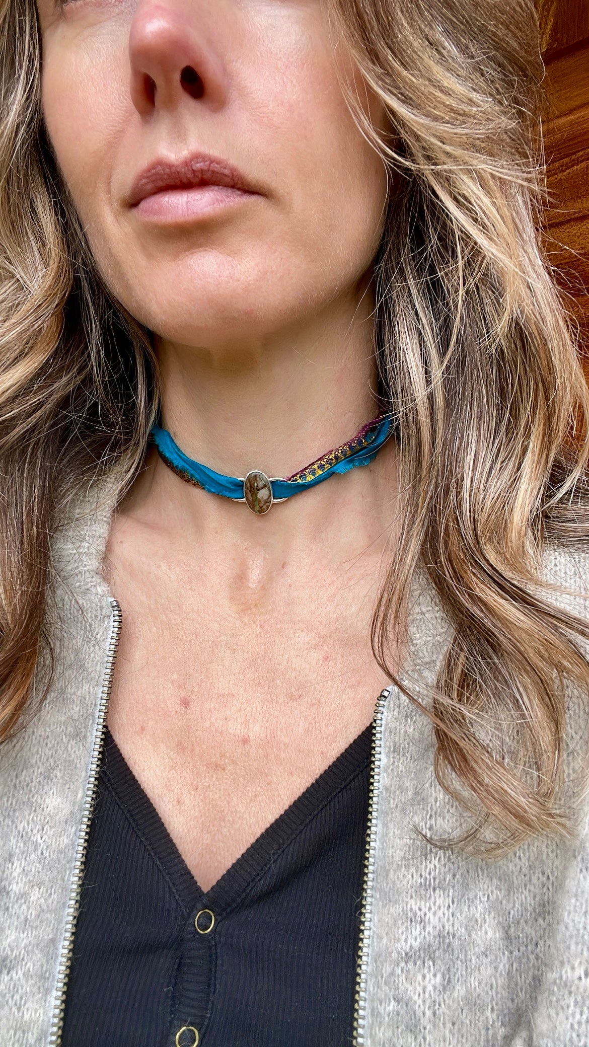 Saguaro Variscite - Wrap Around Stone Charm