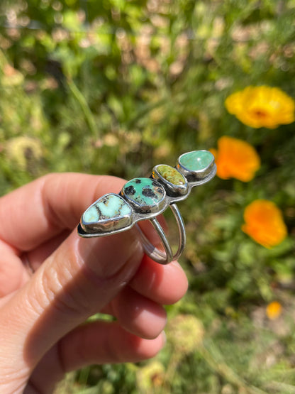 Multi stone ring size 8