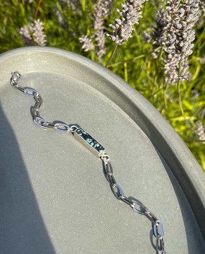 Small Horizontal chain bracelet