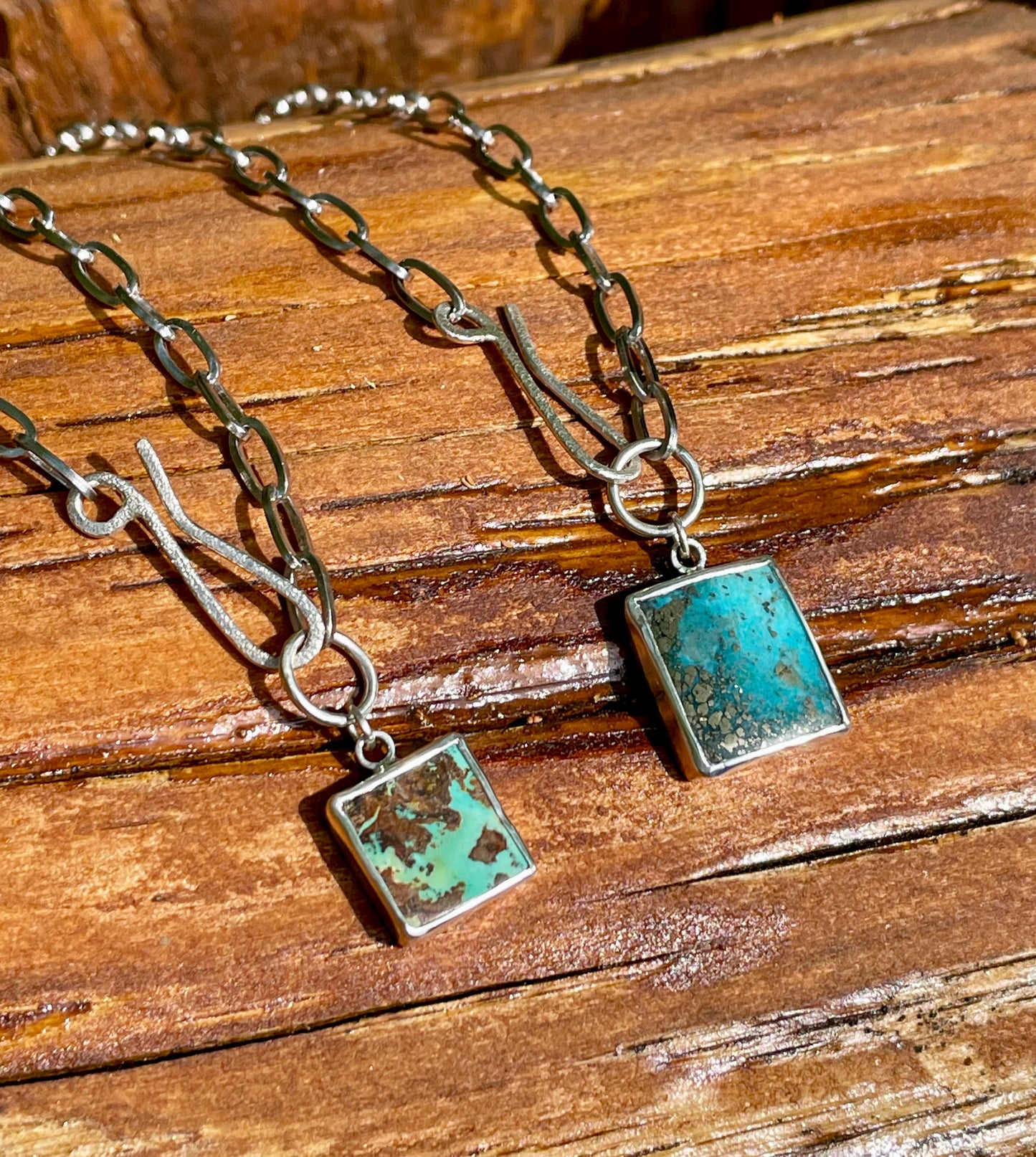 Turquoise Chain Necklace 1