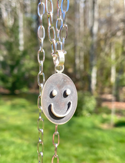 Reversible Montana Agate Pendant 2