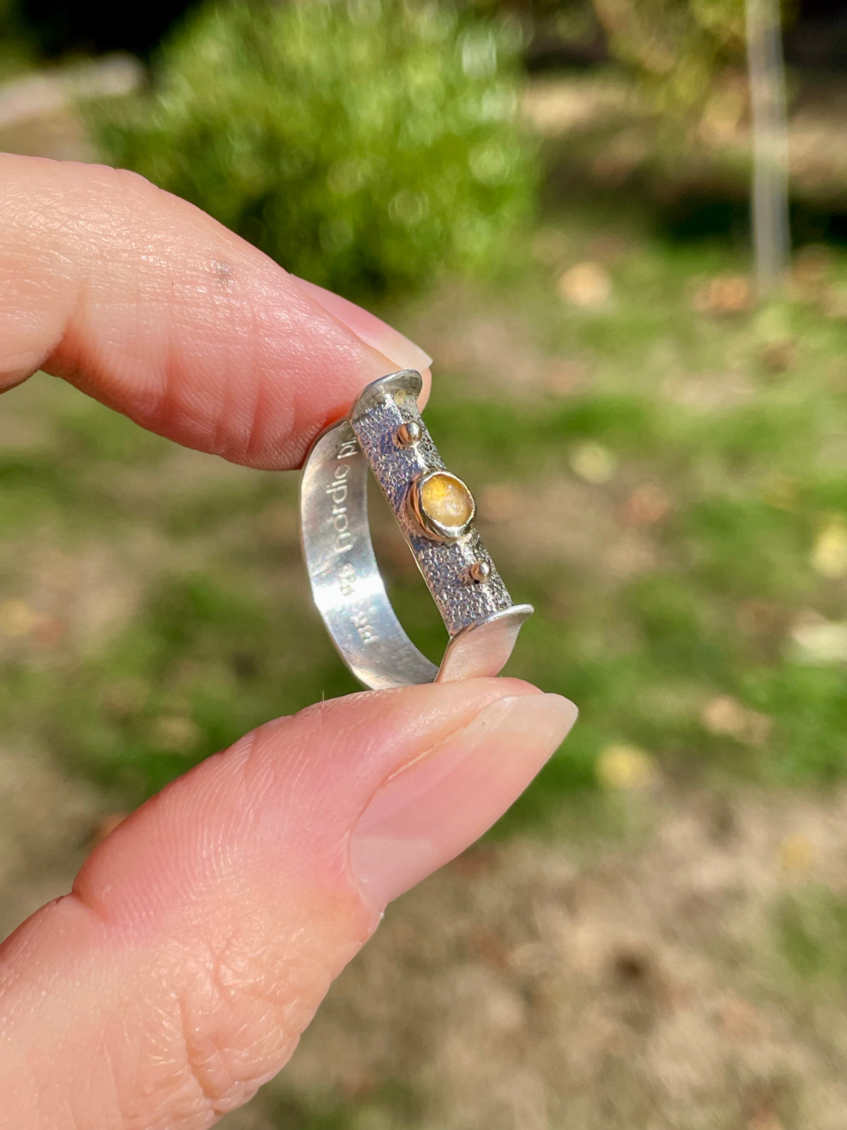 Montana Sapphire east/west Ring size 6.5