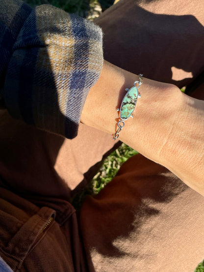 Variscite Chain Bracelet 4