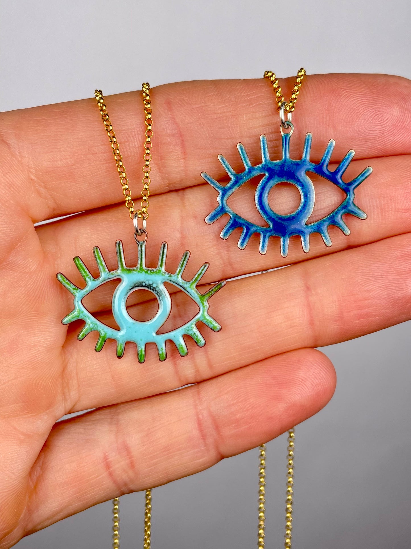 Enameled Evil Eye