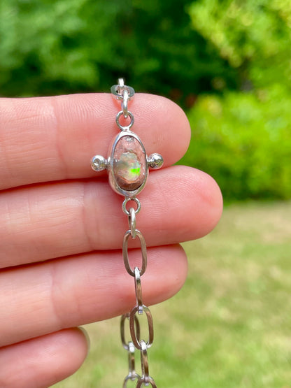 Mexican Fire Opal Bracelet 3