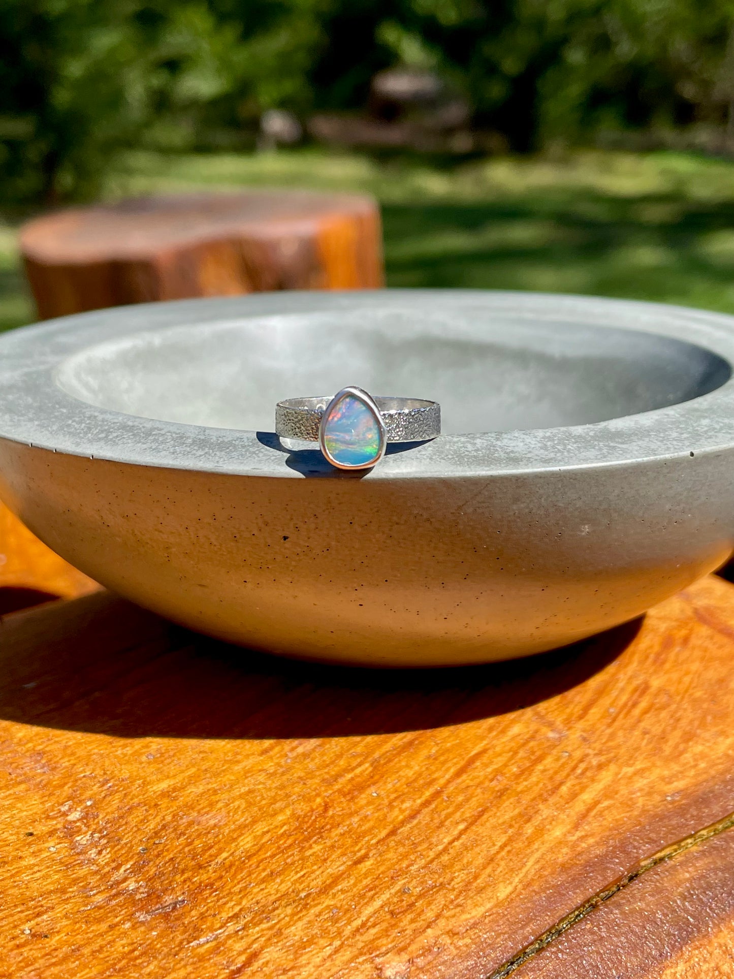 Australian Opal Ring Size 8