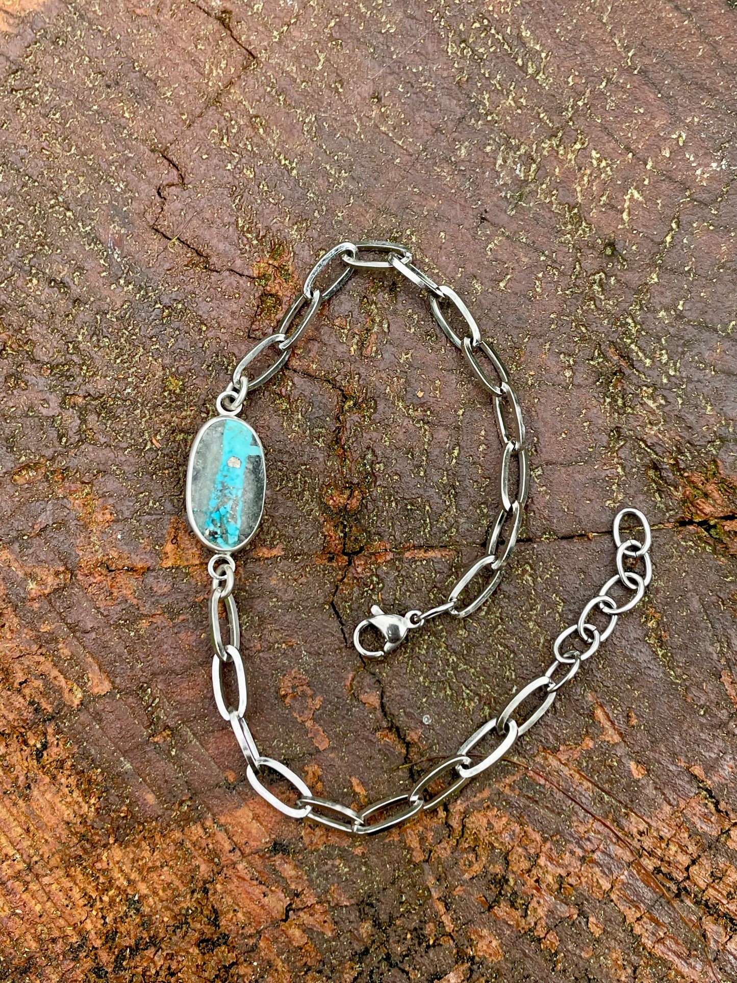 Turquoise Chain Bracelet 3