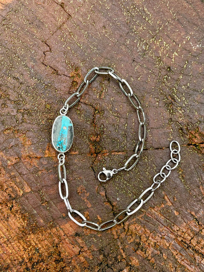 Turquoise Chain Bracelet 3