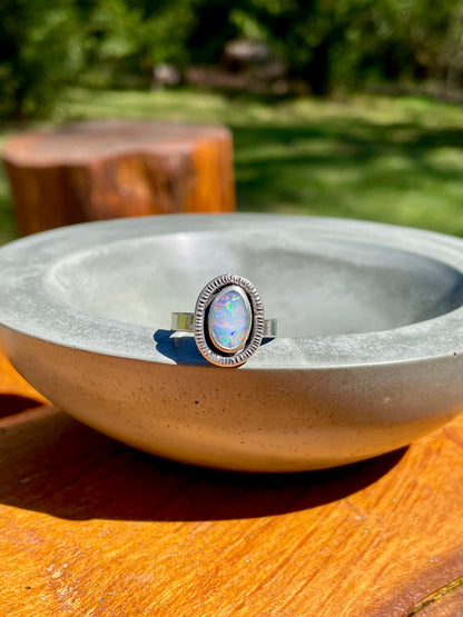 Australian Opal Ring Size 7