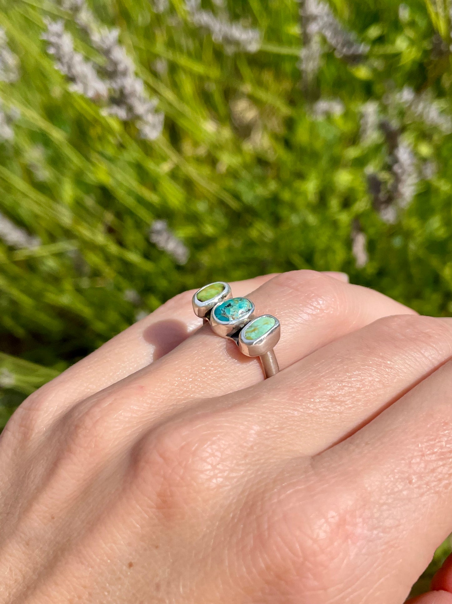 Turquoise collectors ring size 7
