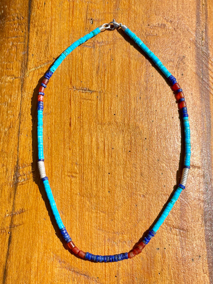 Beaded Turquoise Necklace 2