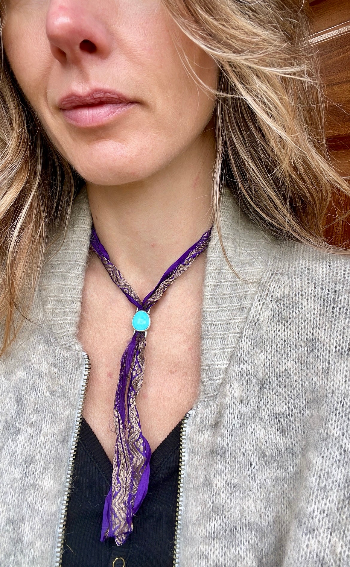 Saguaro Variscite - Wrap Around Stone Charm