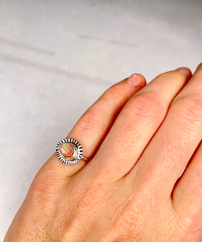 Mexican Fire Opal size 6