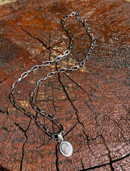 Recycled Australian Opal Pendant 1