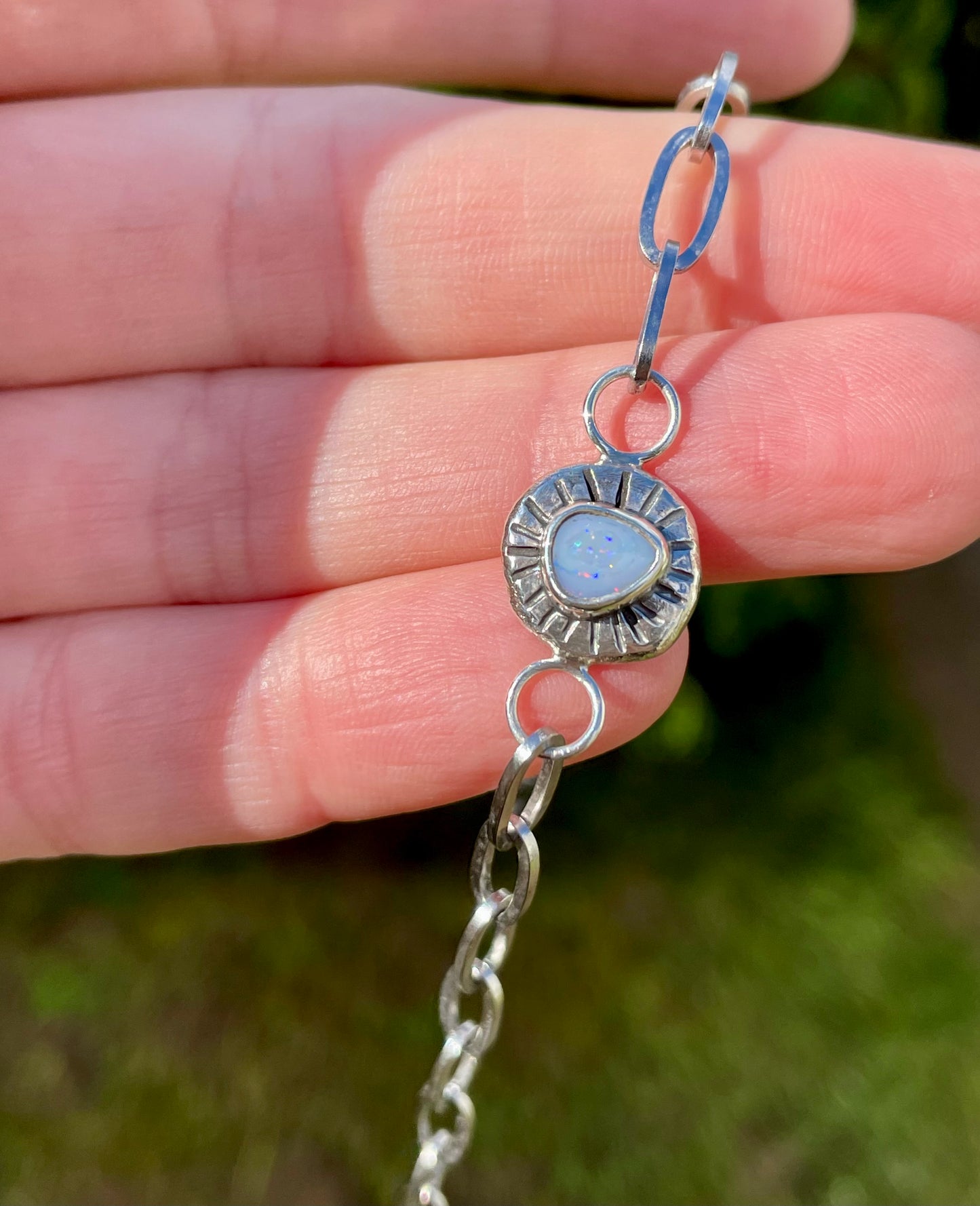 Opal Chain Bracelet 2