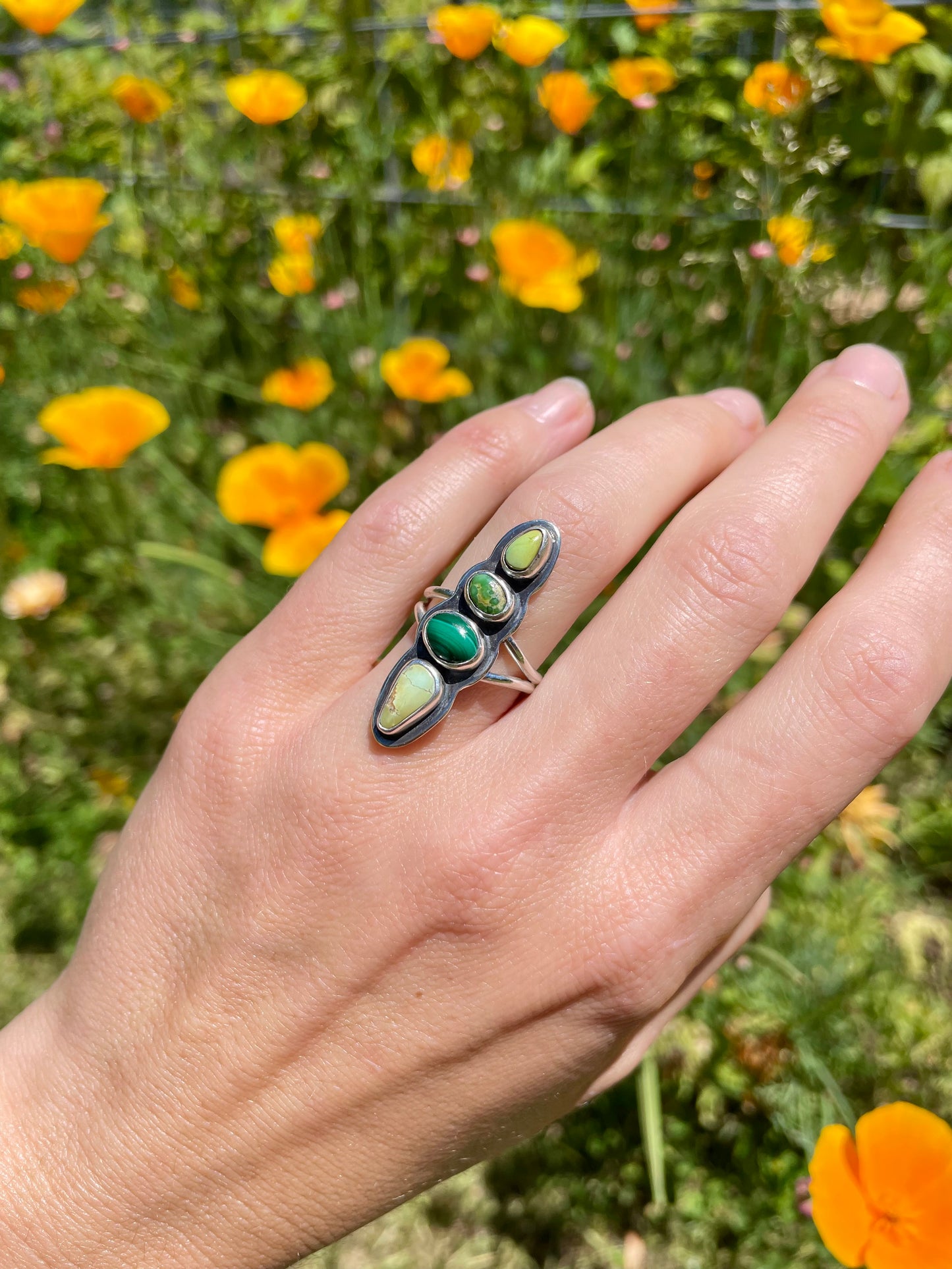 Multi stone ring size 6.5