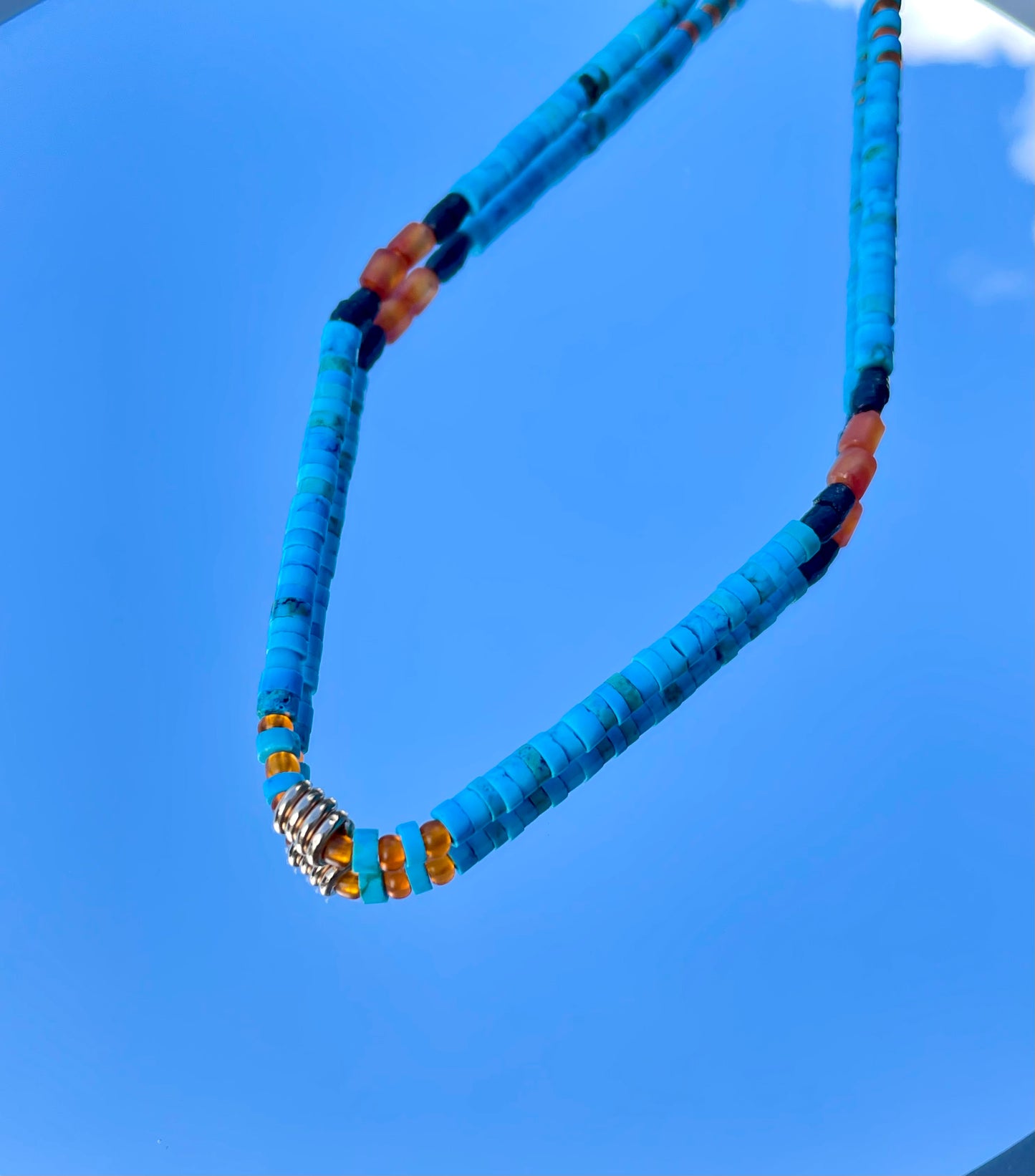 Beaded Turquoise Necklace 1