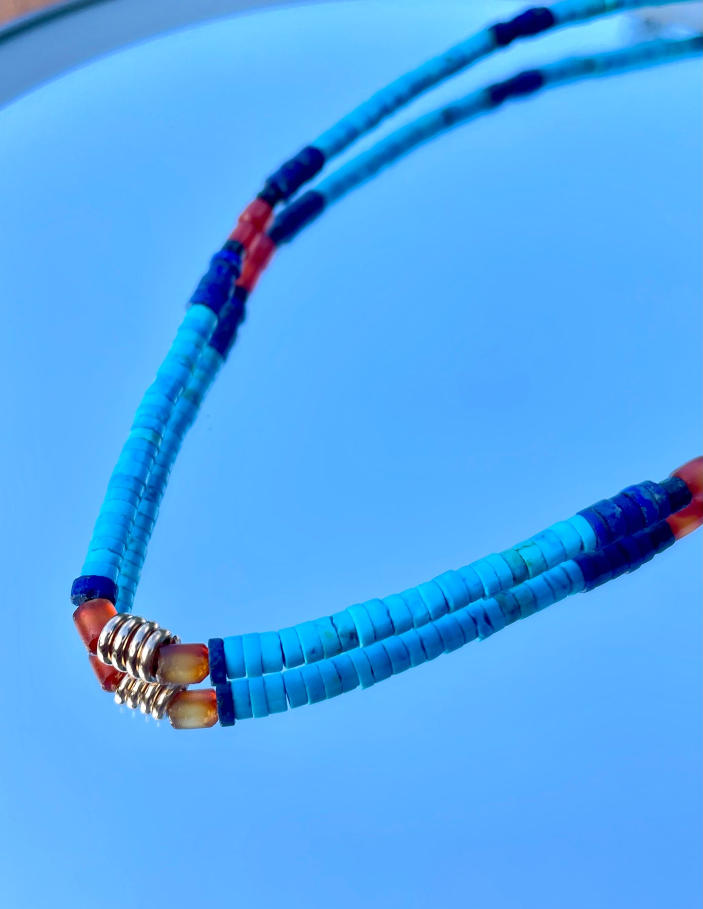 Beaded Turquoise Necklace 3