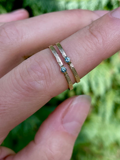 Gold and Sapphire Ring