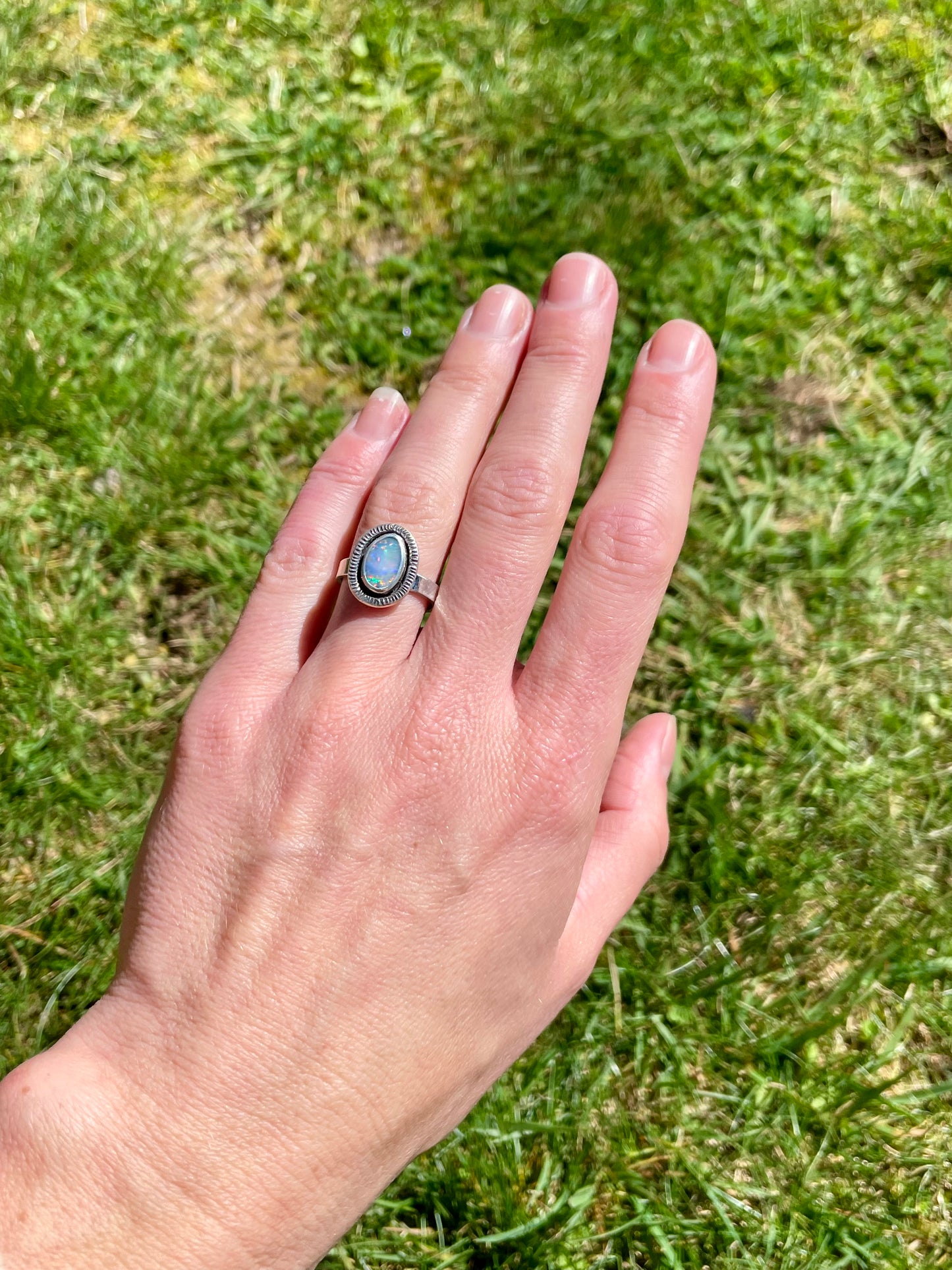 Australian Opal Ring Size 7
