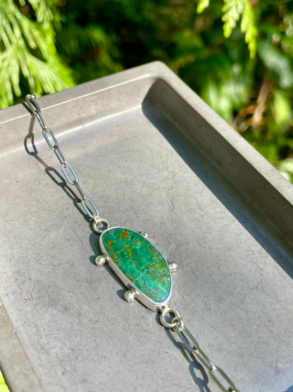 Royston Turquoise Chain Bracelet