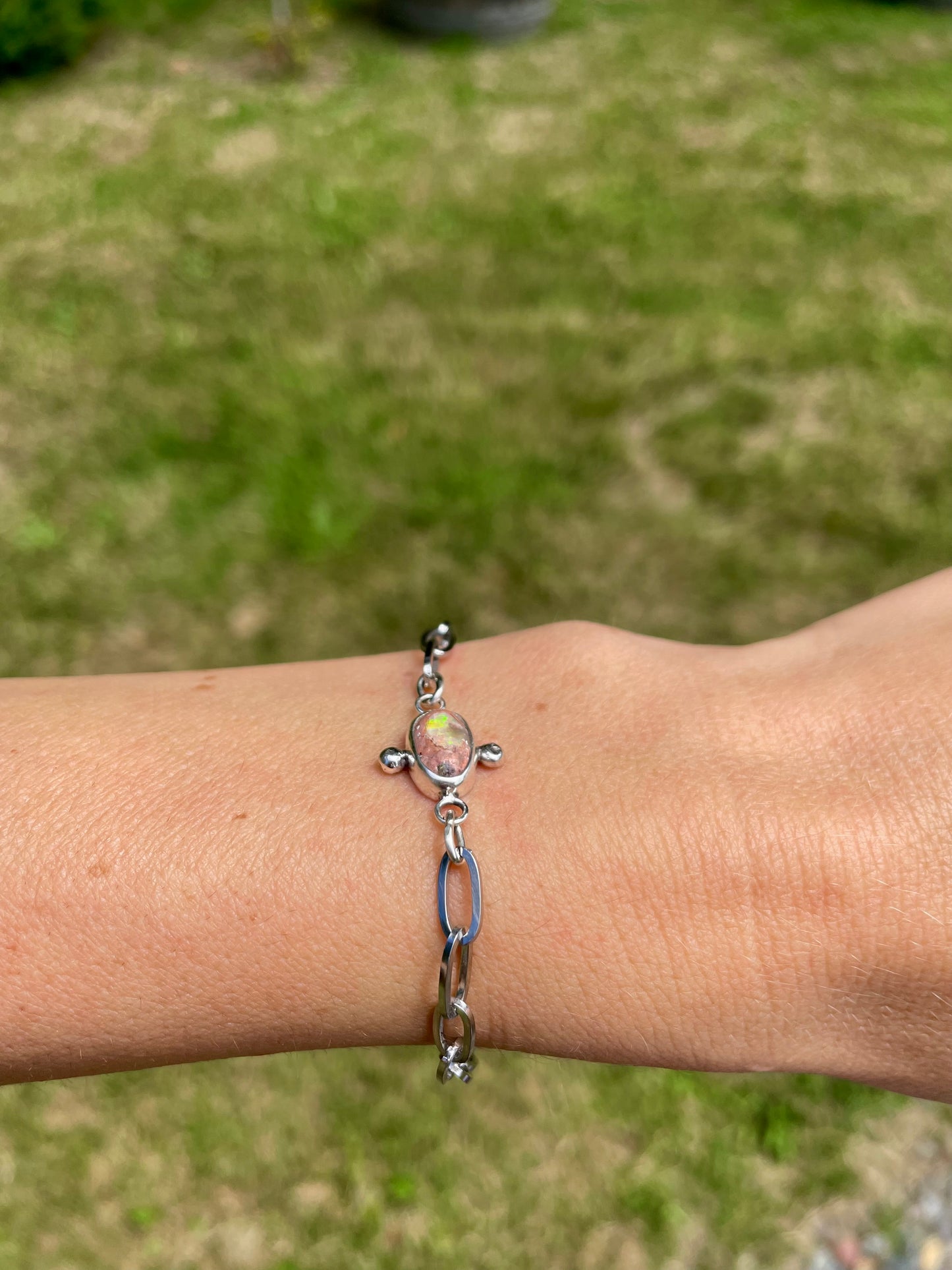 Mexican Fire Opal Bracelet 3