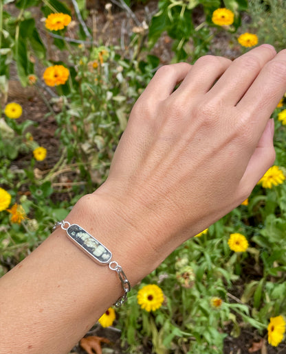 Large Horizontal chain bracelet