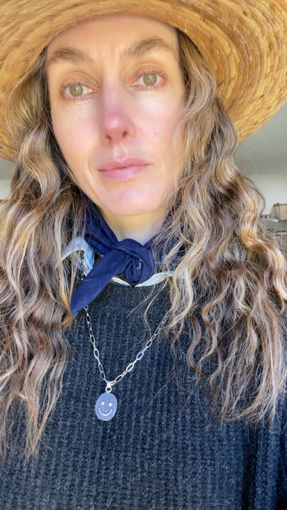 Reversible Montana Agate Pendant 2