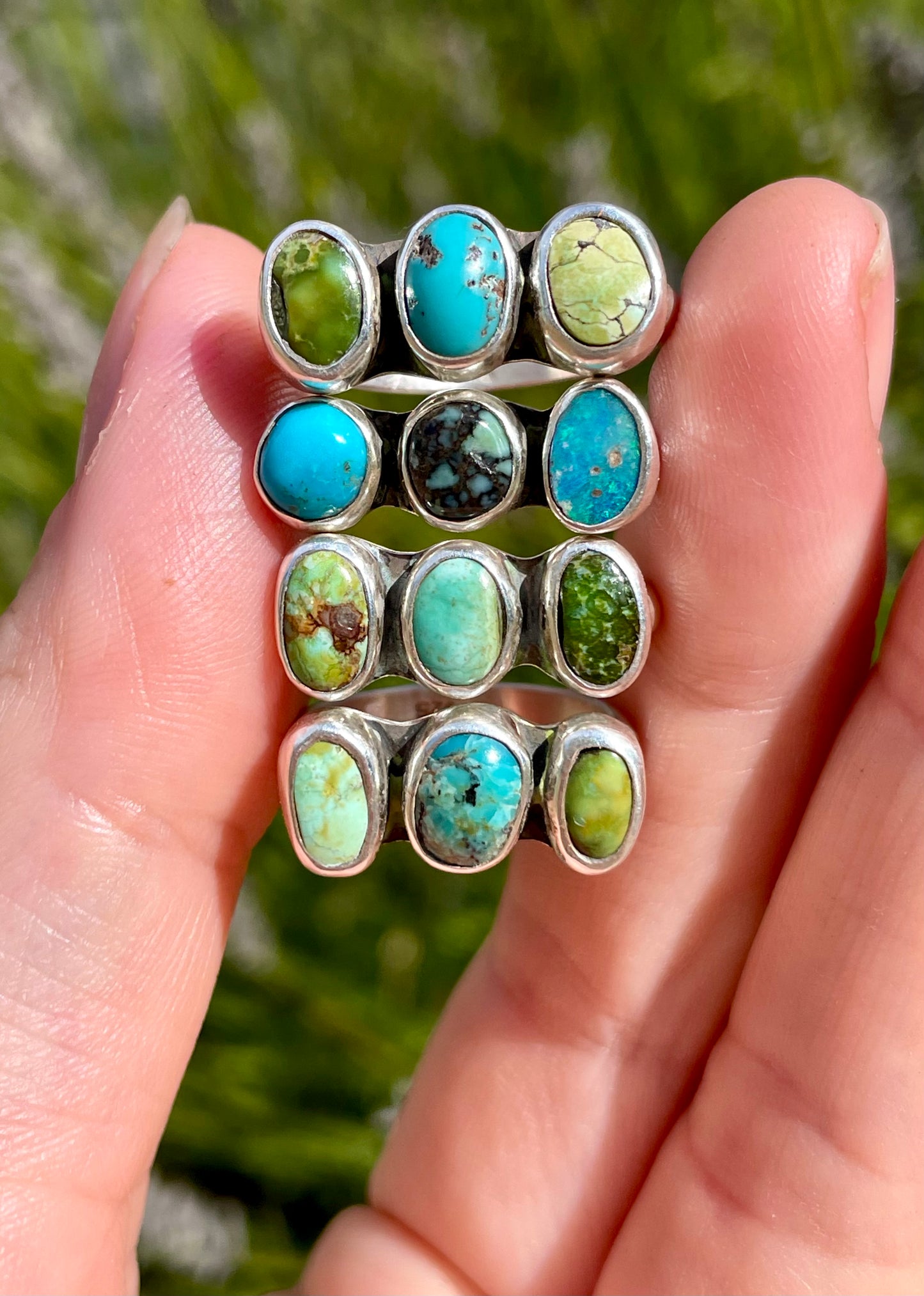 Turquoise collectors ring size 7