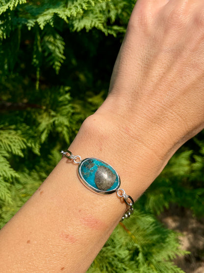 Persian Turquoise Chain Bracelet