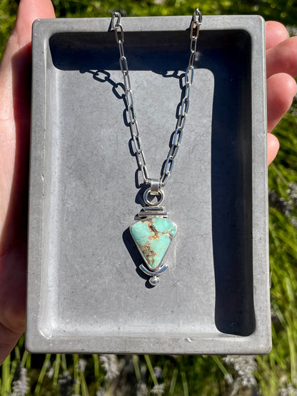 Variscite Pendulum Necklace
