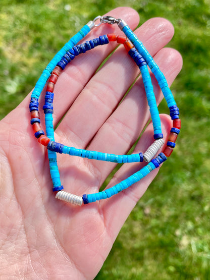 Beaded Turquoise Necklace 2