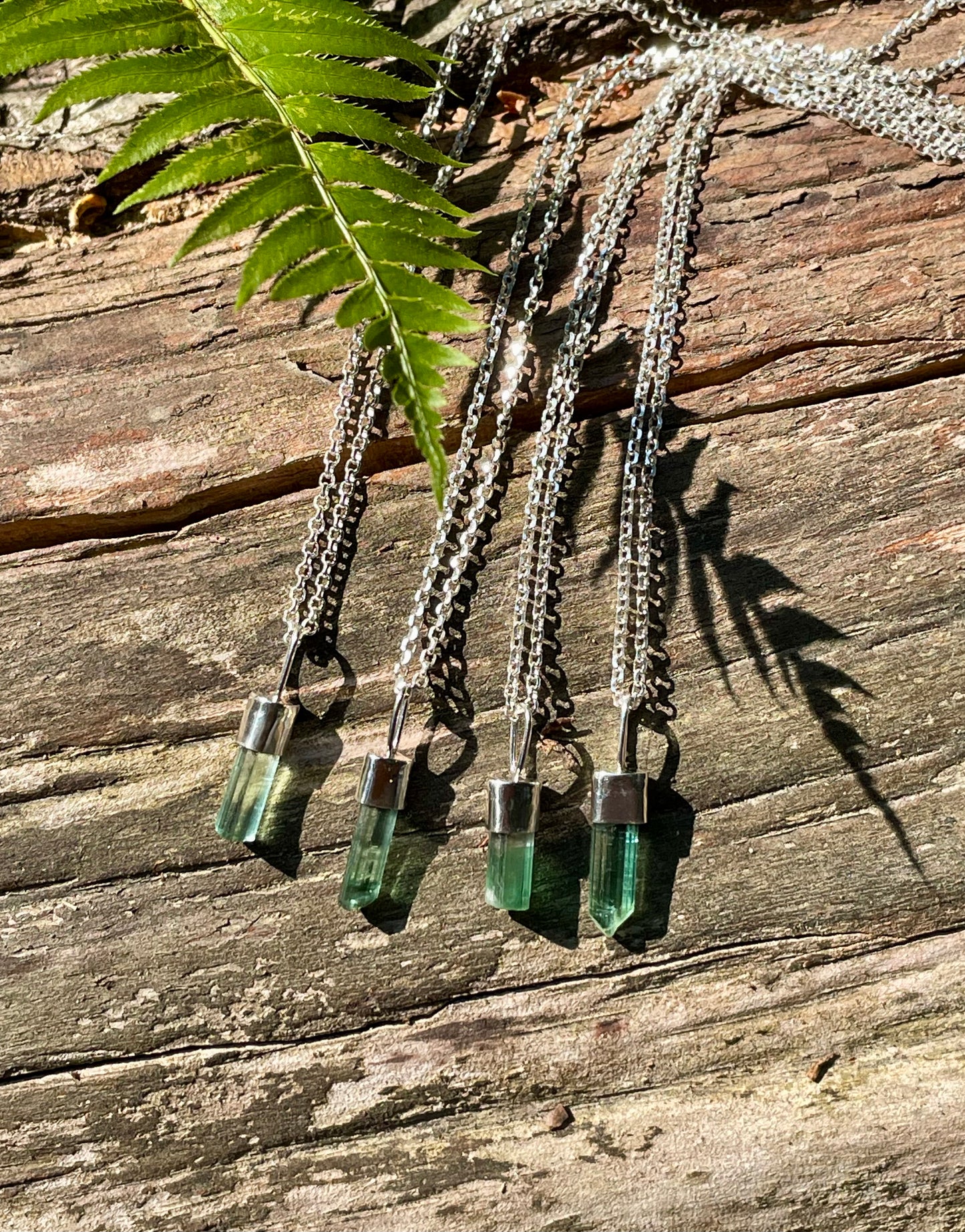 Tourmaline Crystal Necklace