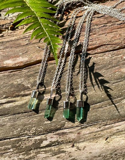 Tourmaline Crystal Necklace
