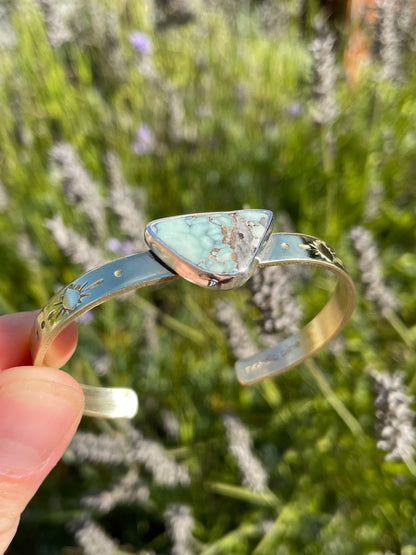 Mixed Metal Variscite Cuff 1