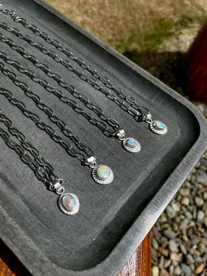 Recycled Australian Opal Pendant 2