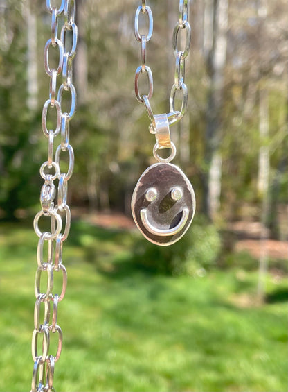 Reversible Turquoise Pendant